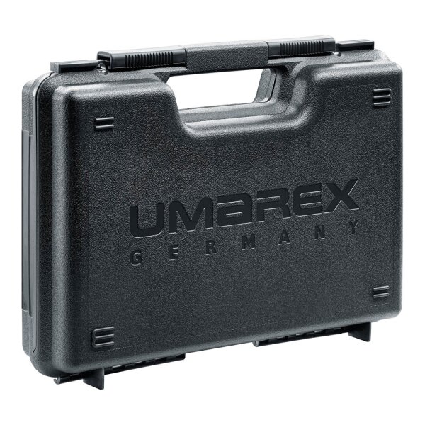 Umarex Kurzwaffenkoffer aus Kunststoff Pistolenkoffer 2 Schiebeverschlüsse
