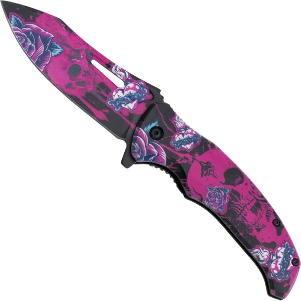 Haller Nightmare Edition Taschenmesser versch. Farben 84013-Purple Skill