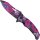 Haller Nightmare Edition Taschenmesser versch. Farben 84013-Purple Skill