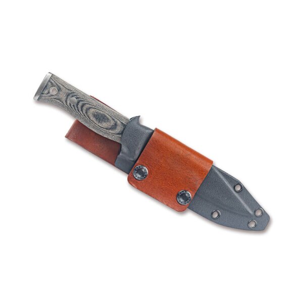 Condor Sigrun Knife 1075 Micarta inkl Kunststoffscheide mit Leder