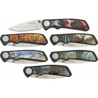 American Hunter 6 St&uuml;ck Messer Taschenmesser Set mit...