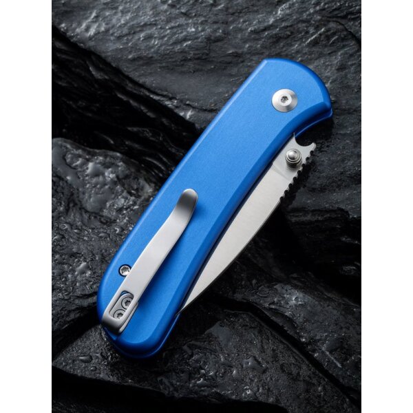 Civivi Qubit C22030E-3 Blue Button Lock