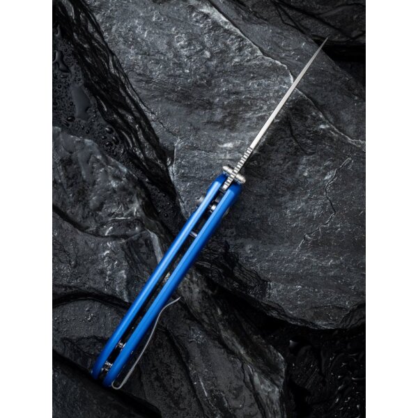 Civivi Qubit C22030E-3 Blue Button Lock