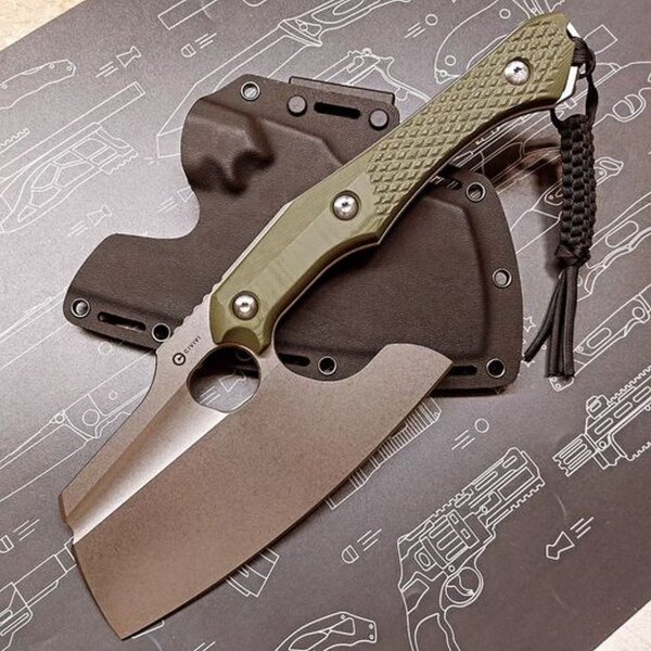 Civivi Aratra C21041-2 Chopping Knife D2 G10 OD Green
