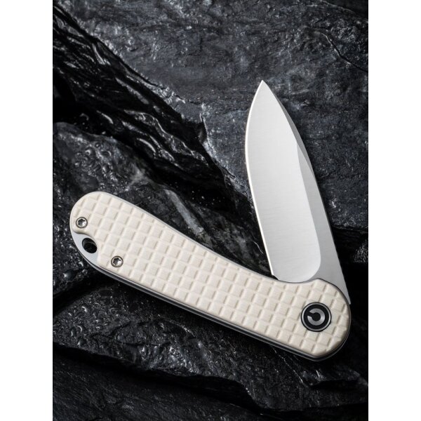 CIVIVI Elementum C907A-3 Folder D2 Stahl G10 Ivory Frag Patterned