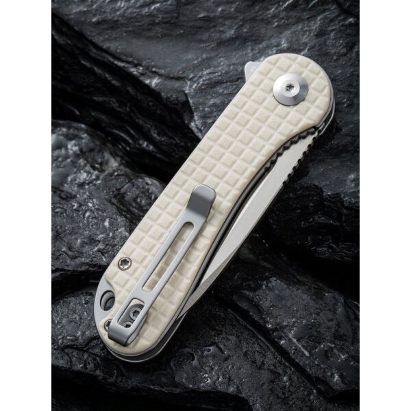 CIVIVI Elementum C907A-3 Folder D2 Stahl G10 Ivory Frag Patterned