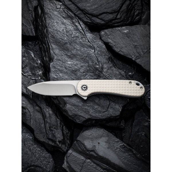 CIVIVI Elementum C907A-3 Folder D2 Stahl G10 Ivory Frag Patterned