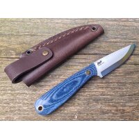 Brisa Necker 70 Sc Scandi 12C27 Stahl Bluejeans Micarta...