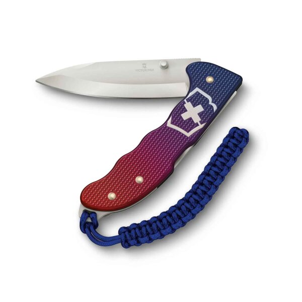 Victorinox Evoke Alox blau-rot Jagdtaschenmesser blue red