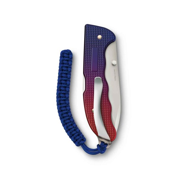 Victorinox Evoke Alox blau-rot Jagdtaschenmesser blue red