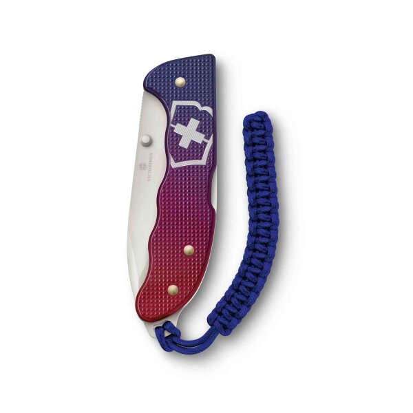 Victorinox Evoke Alox blau-rot Jagdtaschenmesser blue red