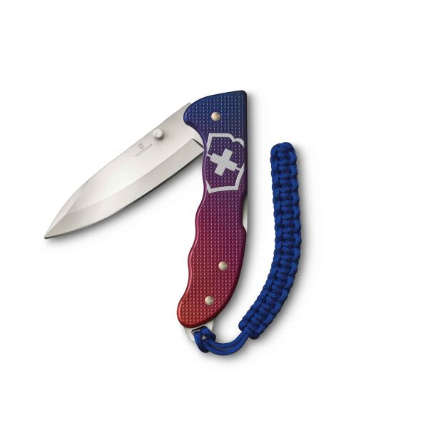 Victorinox Evoke Alox blau-rot Jagdtaschenmesser blue red