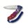 Victorinox Evoke Alox blau-rot Jagdtaschenmesser blue red