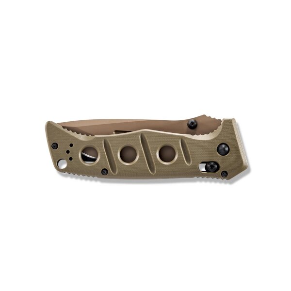 Benchmade 275FE-2 Adamas Earth mit CPM Cruwear Stahl und Cerakote Beschichtung Made in USA