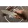 J&V Forester Knives Anubis 4116 Stahl Maserpappel inkl. Lederscheide Handmade