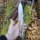 J&V Forester Knives Anubis Carbonstahl Hirschhorn Horn inkl. Lederscheide braun Handmade