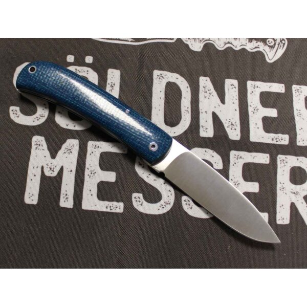 J&V Forester Campera Turquesa 14C28N Stahl Micarta