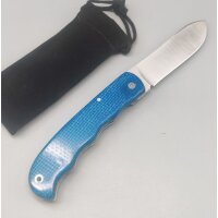 J&V Forester Tucan Azul 14C28N Stahl Micarta