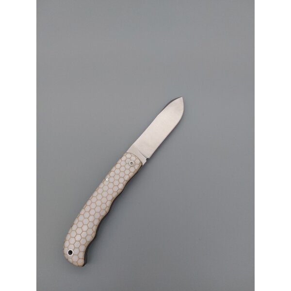 J&V Forester Tucan Panal De Abeja 14C28N Stahl Micarta