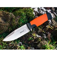 Böker Plus Outdoorsman XL 12C27 Gummi Orange inkl....
