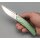 Real Steel Luna Maius SPRING GREEN Backlock N690 Stahl Titan