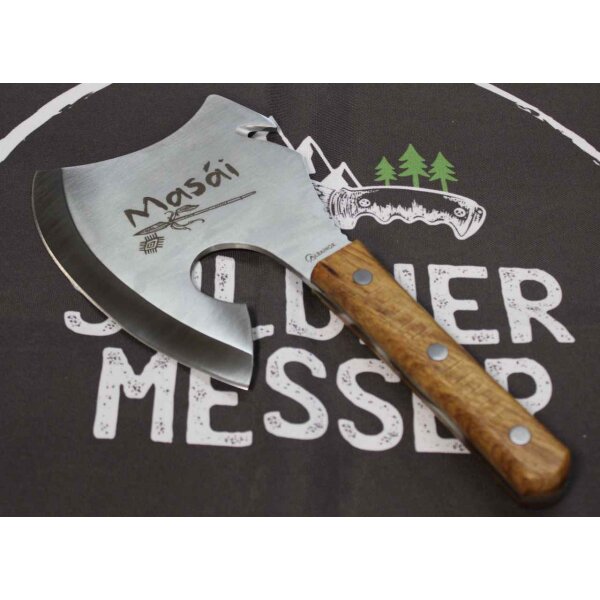 Albainox Masai Campinaxt mit Nylonscheide