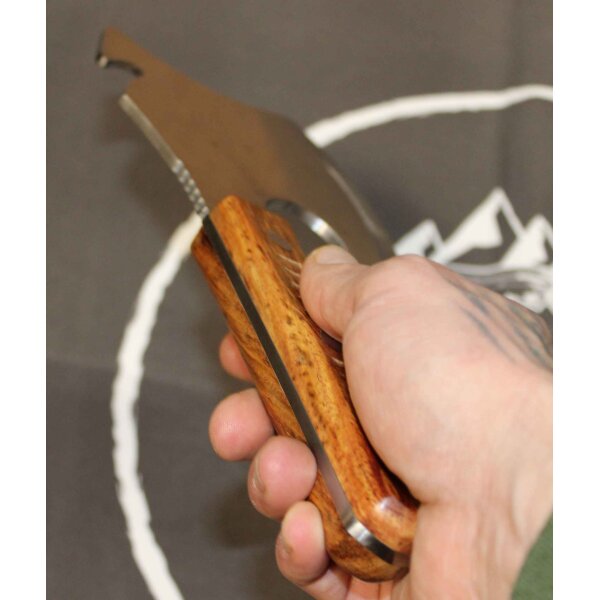 Albainox Masai Campinaxt mit Nylonscheide