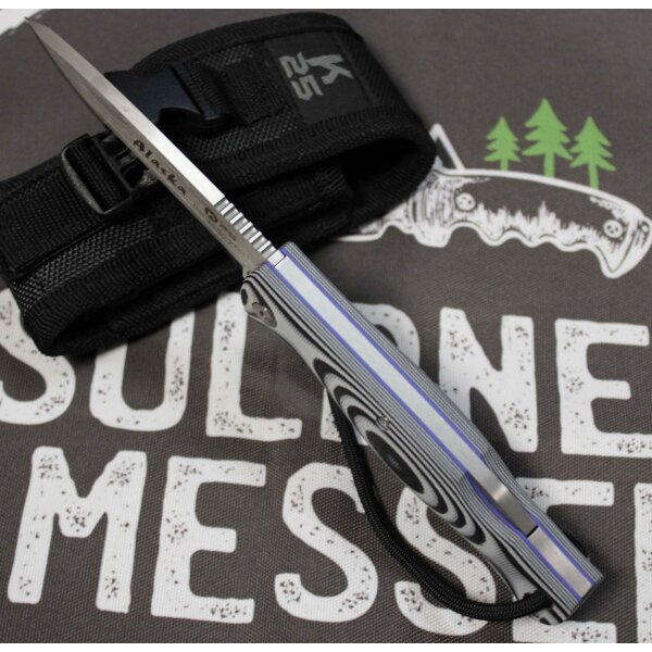 K25 Alaska Bushcraft Folder mit Etui