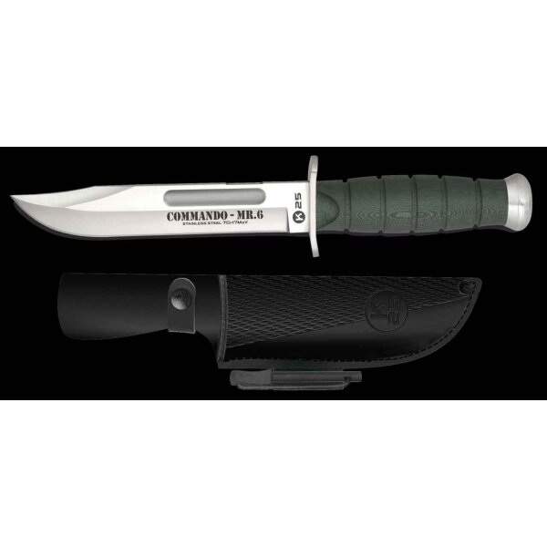 K25 COMMANDO-MR.6 Fahrtenmesser mit Feuerstarter
