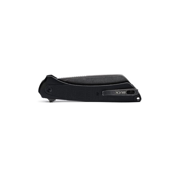 Buck Messer HILINE XL Black Flipper mit D2 Cleaver Klinge