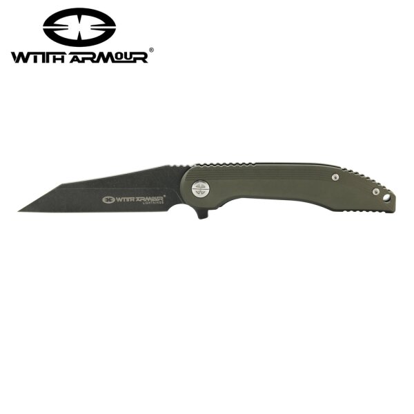 WithArmour Gasper Folder D2 Stahl Aluminium Griff
