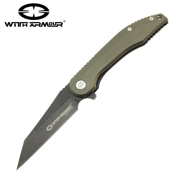 WithArmour Gasper Folder D2 Stahl Aluminium Griff