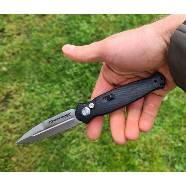 Witharmour Garf Automatikmesser D2 Stahl G10 Griff With Armour AO