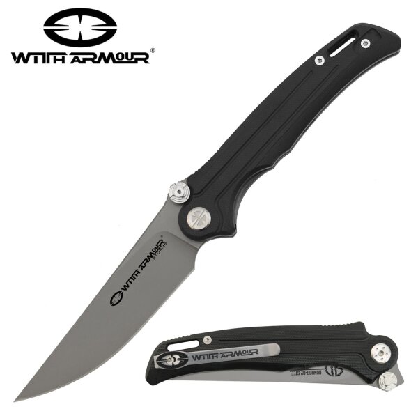WithArmour Gundog D2 Stahl Taschenmesser