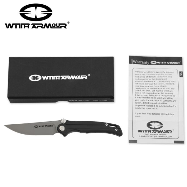 WithArmour Gundog D2 Stahl Taschenmesser