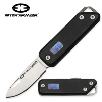 Witharmour Egret Mini Slipjoint 12C27 Stahl Black