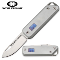 Witharmour Egret Mini Slijoint 12C27 Stahl Silber