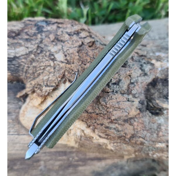 Walther GNK 2 Green Nature Knife D2 Stahl Micarta Griff