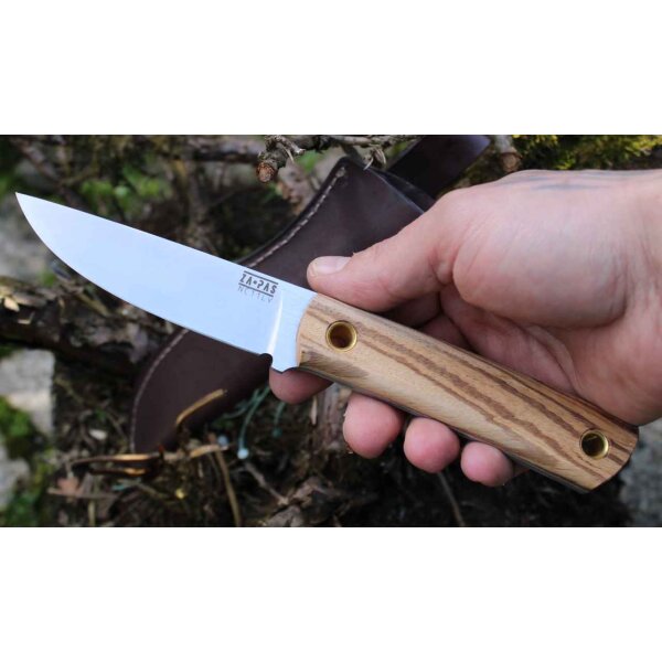 ZA-PAS EC95 Outdoormesser Zebraholz