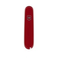 Victorinox Griffschale rot 91 mm mit Logo Frontseite / vorne