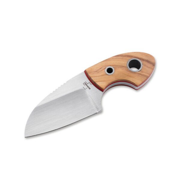 Böker Plus Gnome Olive D2 Olivenholz inkl. Kydexscheide 02BO322
