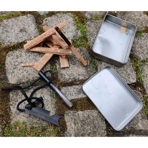 Söldner Feuerstarter Set mit Kienholz