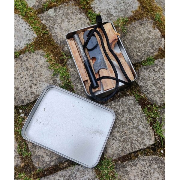 Söldner Feuerstarter Set mit Kienholz