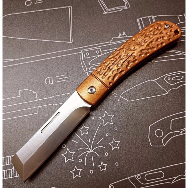 Rough Ryder APTA Folder Copper Slipjoint VG-10 Stahl