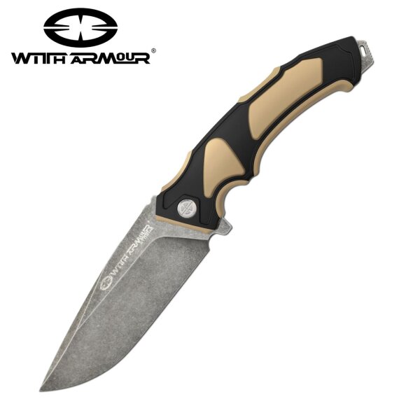 WithArmour RescueX Outdoormesser 440C Stahl Messer