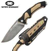 WithArmour RescueX Outdoormesser 440C Stahl Messer