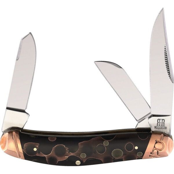 Rough Ryder Sowbelly Copper Swirl Slipjoint Taschenmesser