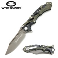 WithArmour Alien green / black D2 Stahl