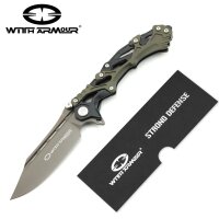 WithArmour Alien green / black D2 Stahl
