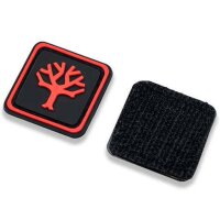 Böker Red Tree Patch Klett Rot Solingen Baum